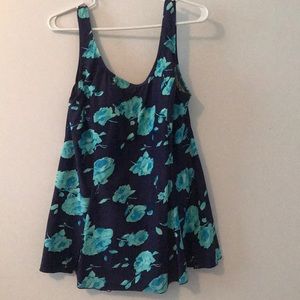 Women’s plus size one piece bathing suit 22W